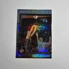 2025 Panini Caitlin Clark Chronicled No. 13 Silver Holo Foil Parallel SP