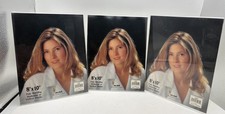 Lot 3 Nu-Dell 8x10 Clear Acrylic L Shape Picture Frames Display
