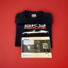 2009 Sky Owner Manuel With Large Men’s Sky Redline T-shirt In Black
