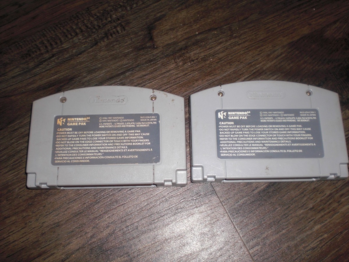 Jet Force Gemini + Starfox 64 4 Nintendo 64 N64 Console System OEM