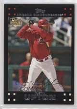 2007 Topps Update Red Back Justin Upton #UH327 sl3