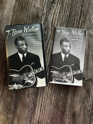 T-Bone Walker Guitar Style Instructional Vhs Tape w/ Tab Booklet - 1998