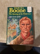Daniel Boone: The Opening of the Wilderness by J.M. Brown Landmark Book W/D/J