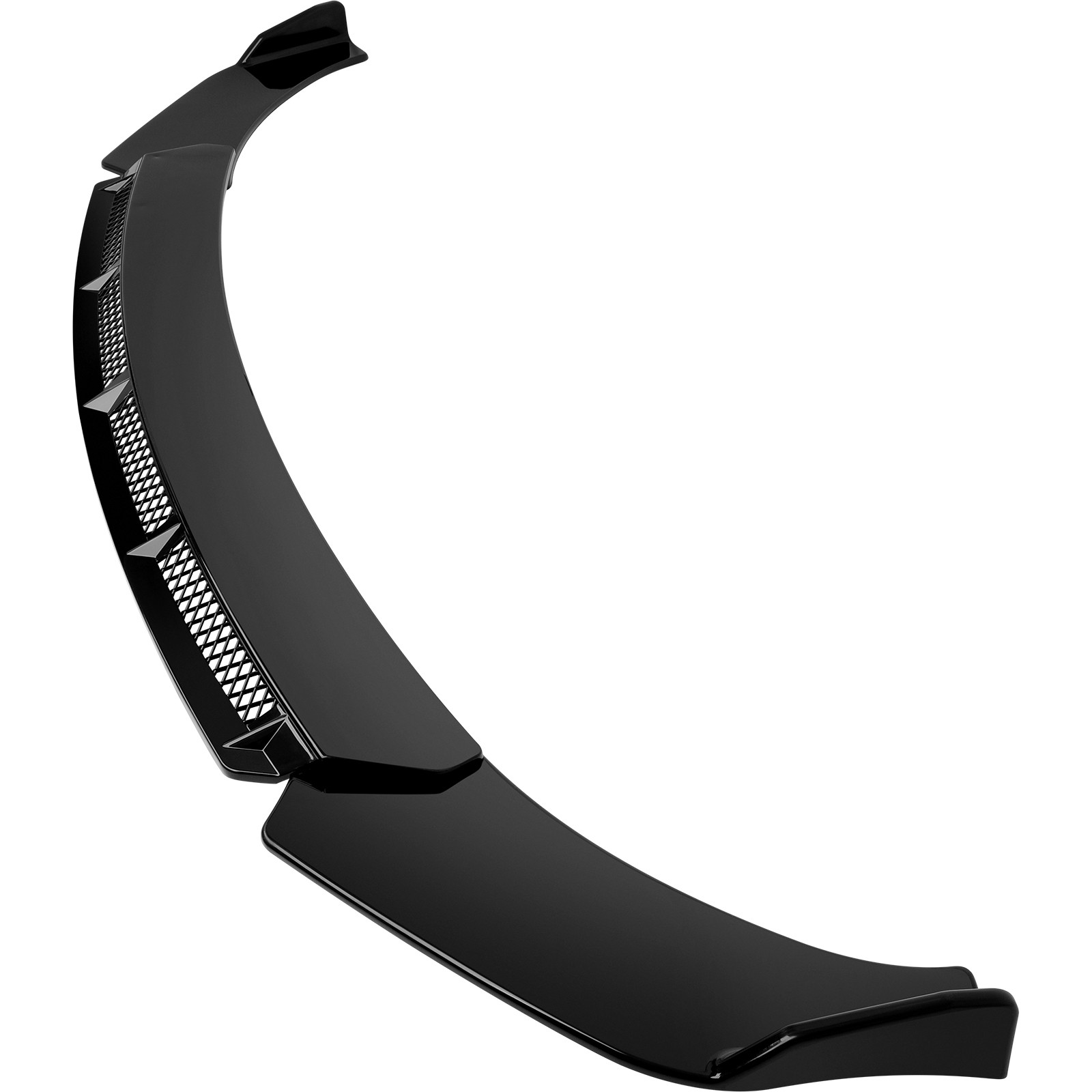 For Maserati Glibli S Q4 Front Bumper Lip Splitter Spoiler Body Kit Parts Rods
