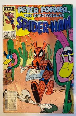 Peter Porker, the Spectacular Spider-Ham #3 1985 Star Comics 1st App X137-13