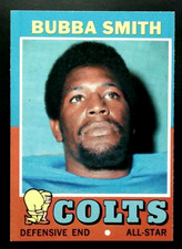 1971 Topps Football Card Bubba Smith EX-MT #53 Baltimore Colts