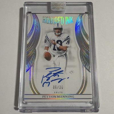 2025 Panini Flawless NFL Honored Ink Peyton Manning /20