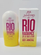 Sol de Janeiro Rio Radiance Body Lotion SPF 50, 200 ML, 6.7 Fl Oz New! Exp:05/26