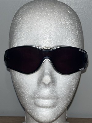 Alpina 7591 Black Doubleflex Swing 40 Sunglasses Covered Eyeglasses Germany