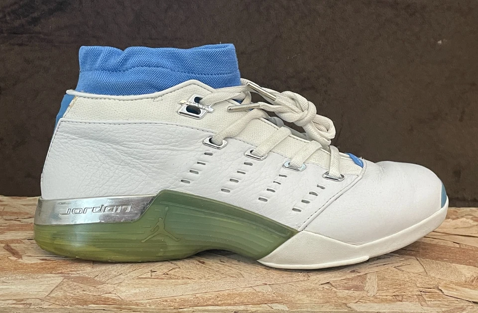 Zapatillas deportivas Air Jordan 17 OG 2002 bajas blancas Carolina - para hombre 10-303891 141 - imputables Foto 4 de 4
