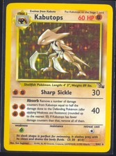 Kabutops 9/62 Fossil Holo on eBay