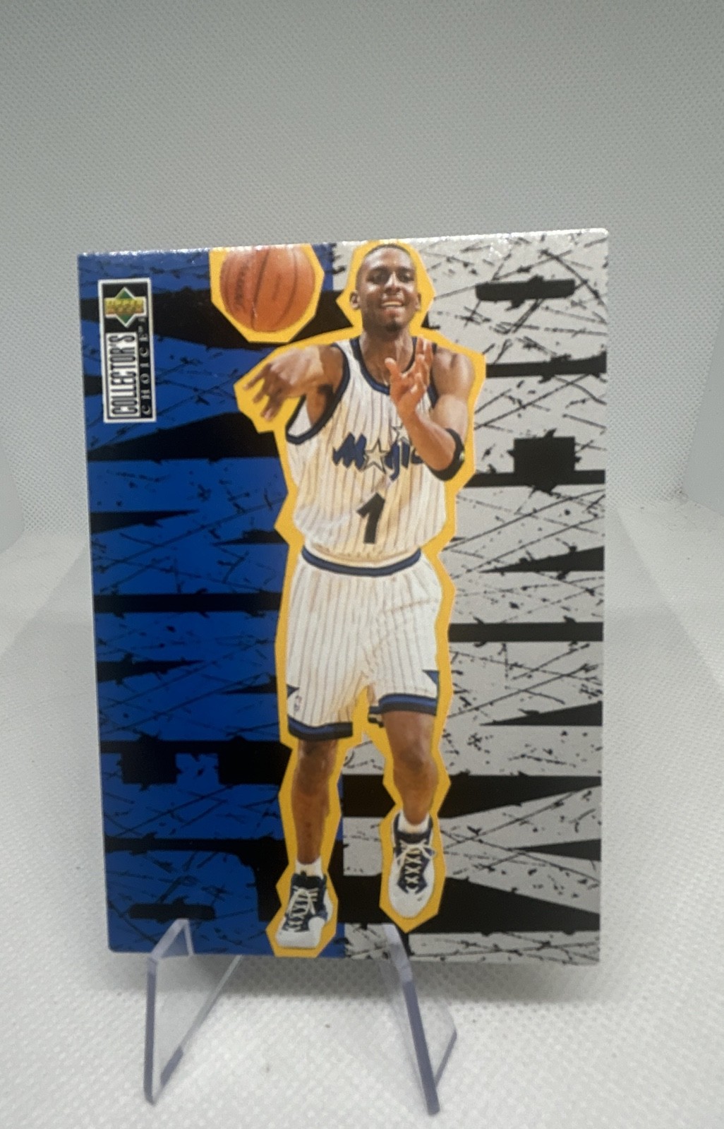 Anfernee Hardaway #114 Basketball Cards 1996 Collector's Choice trading card — raw and PSA graded price guide