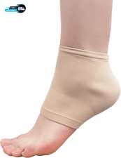 2 Pairs Achilles Tendon Heel Protector Compression Padded Sleeve Socks