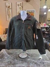 NWT vintage carhartt j97 mos green detroit jacket size XL