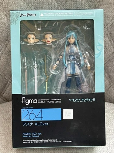 MAX FACTORY FIGMA 264 ASUNA ALO VERSION SWORD ART ONLINE II ACTION FIGURE NEW