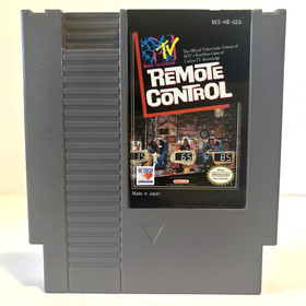 MTV Remote Control (Nintendo, NES, 1990) Authentic Game Cartridge Tested VGC