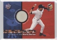 2000 Upper Deck HoloGrFX A Piece of the World Series Derek Jeter #PS1 HOF 4f5
