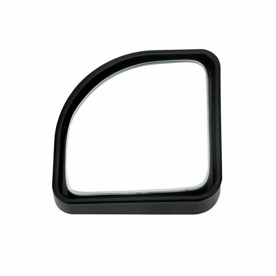 Espejo retrovisor convexo con forma de ventilador de coche punto ciego gran angular kit de ajuste auxiliar Foto 4 de 4