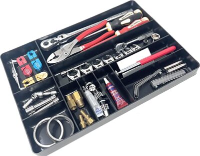 MLTOOLS Tool Drawer Organizer Tray 2-Colors Available: Red & Black Made in USA