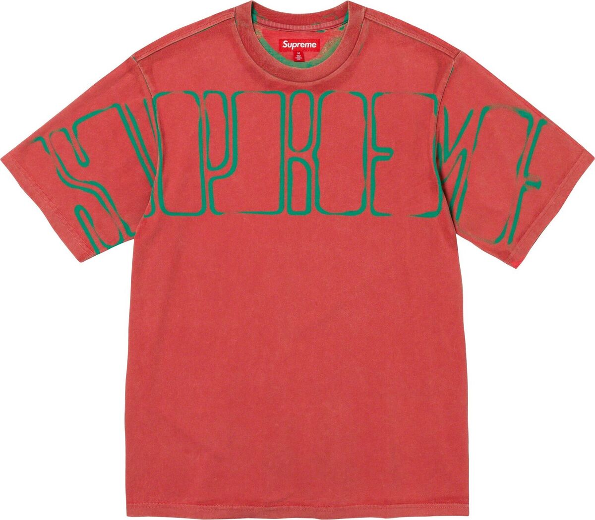 Supreme Overprint Knockout T-shirts S/S Tops 4colors FW23 Size S- XXL New