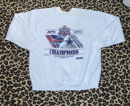 Vintage 1993 Buffalo Bills vs Dallas Cowboys crewneck sweatshirt