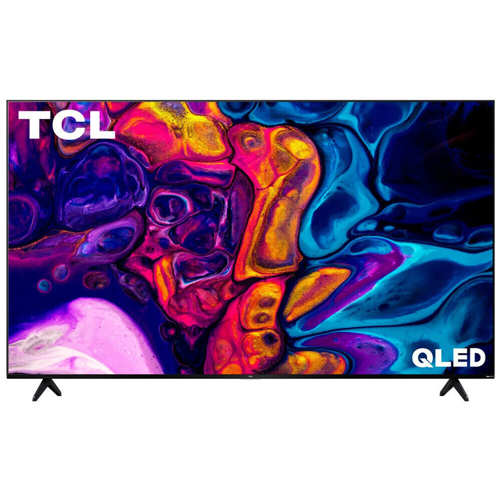 TCL 50S555 50 inch 4K QLED Smart TV - Black