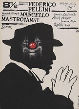 73855 8 1 2 Movie Federico Fellini 1963 Drama Mystery Wall Decor Print Poster