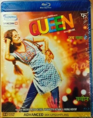 QUEEN (BLU-RAY) - KANGANA RANAUT - BOLLYWOOD HINDI MOVIE ALL REGION