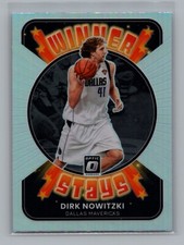 2021-22 Optic Basketball Dirk Nowitzki Winner Stays Prizm Dallas Mavericks