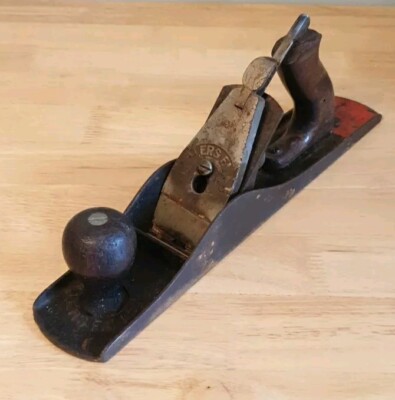 Vintage Millers Falls Nr. 14 Handflugzeug fehlende Klinge ideal für Restaurierung