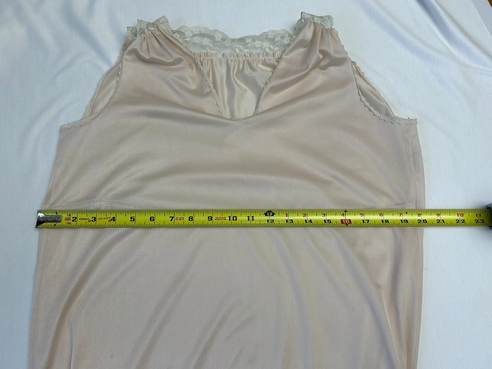 UNDERCOVER Abito da notte vintage sotto copertura Peach taglia media