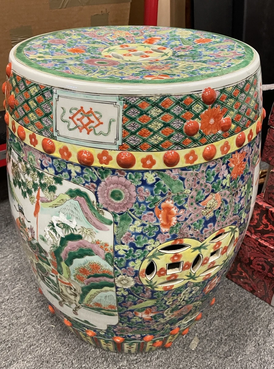 Asian garden stool hot sale