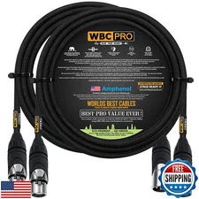 2 Units - 15 Foot - WBC-PRO-Quad Ultra-Silent Ultra-Flexible Balanced Star-Qu