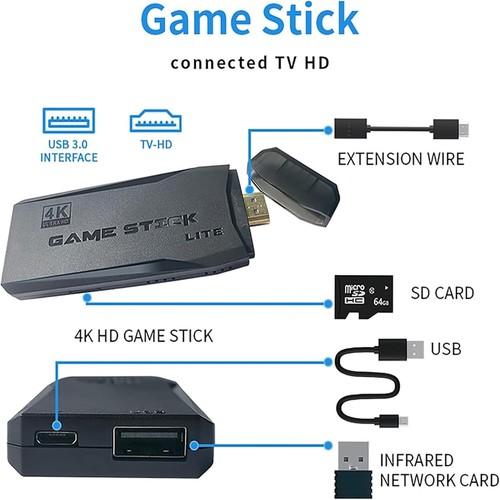 2.4G Wireless Controller Gamepad Game Stick Lite - Picture 3 of 6