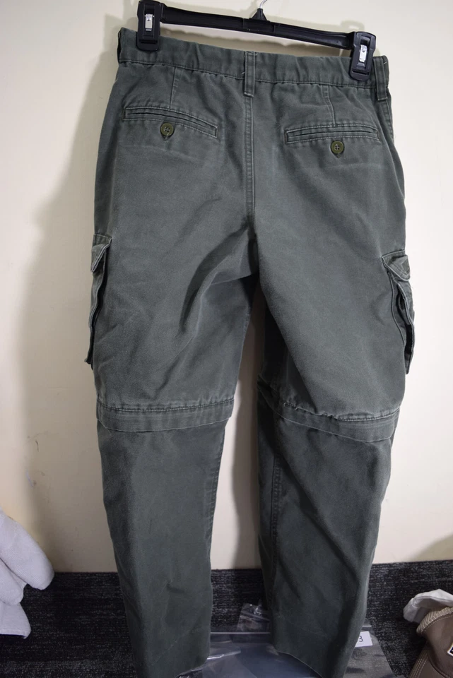 Boy Scout YOUTH 12 M Official Uniform HUSKY Canvas Convertible 28x25 Pants B453 - Image 3 of 4