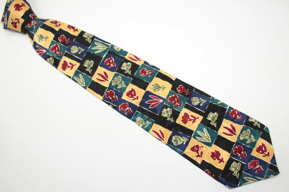 Шелковый галстук BLOOMINGDALE'S сделано в Италии F60605 - Изображение 2 из 4