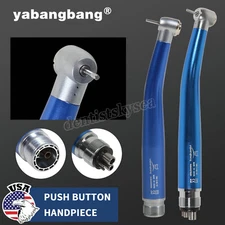 NSK Style Dental High Speed Handpiece Turbine Standard Head 2/4H Connection Blue