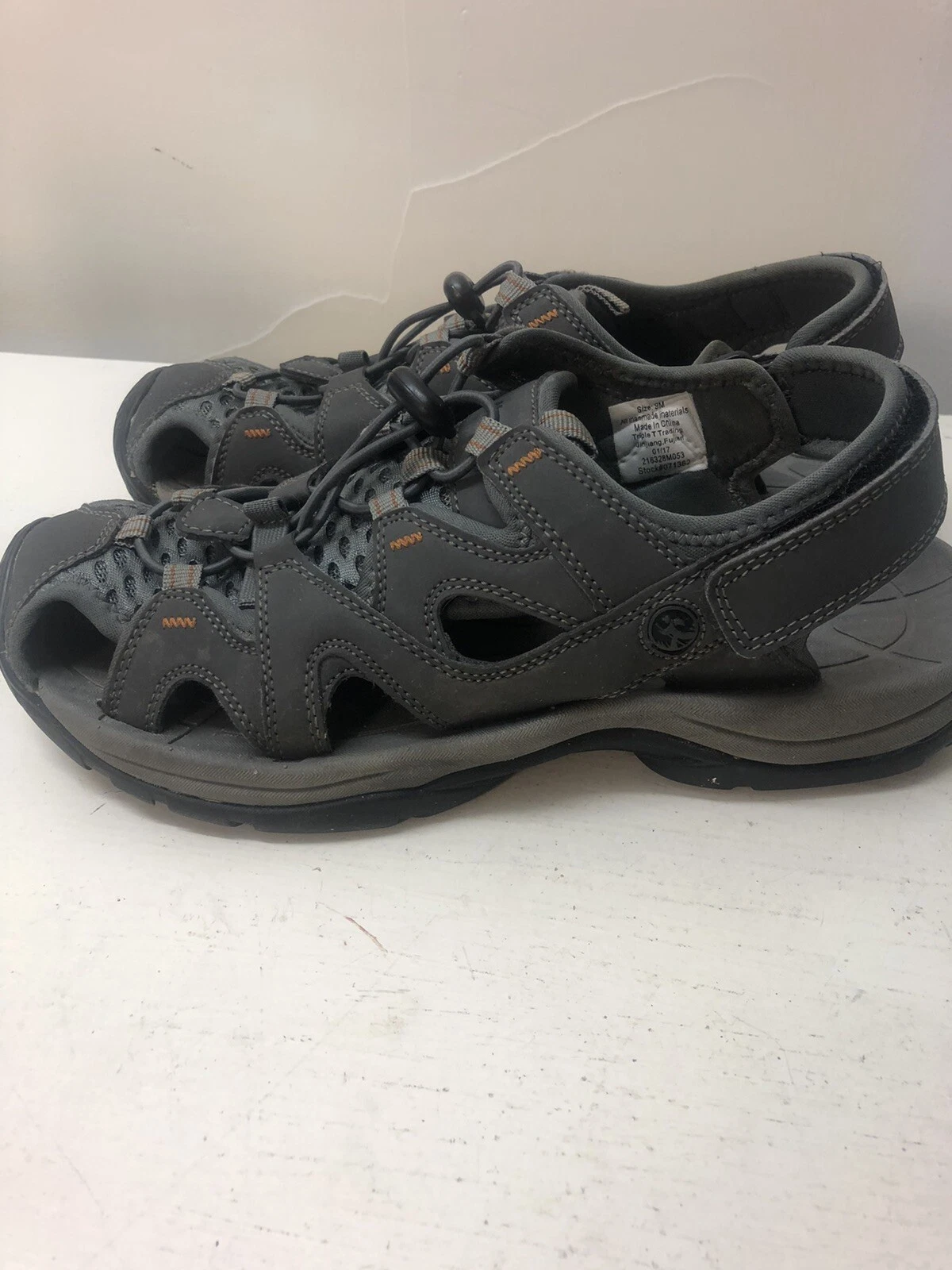 Northside Men's Sport Athletic Sandals Torrance Sport Gray/Orange Shoes 9M EUC
Opens in a new window