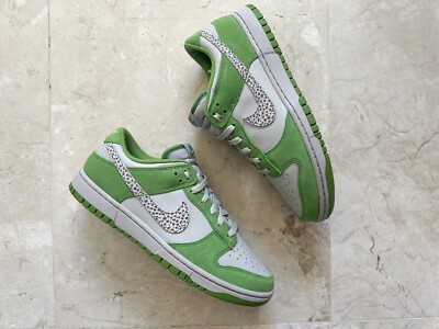 NIKE DUNK LOW RETRO TRAINERS MENS GREEN CHLOROPHYLL DR0156-300 UK EUR  44 UK