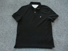 Nautica Performance Deck Polo Shirt Adult Medium Back Short Sleeve Mens