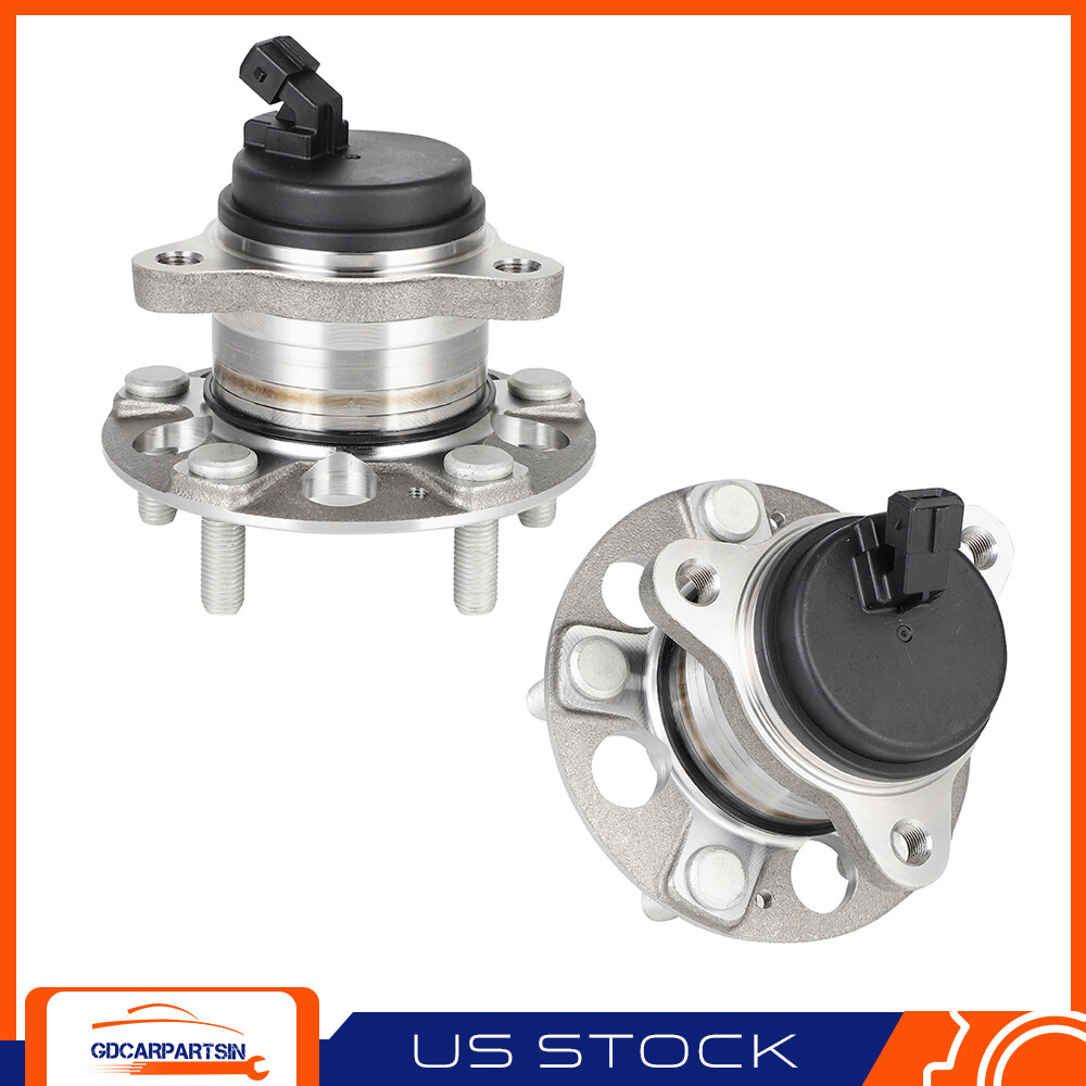 (2) Rear Wheel Hub Bearing Assembly Fits Hyundai Elantra Fits Kia Niro 2017-2019