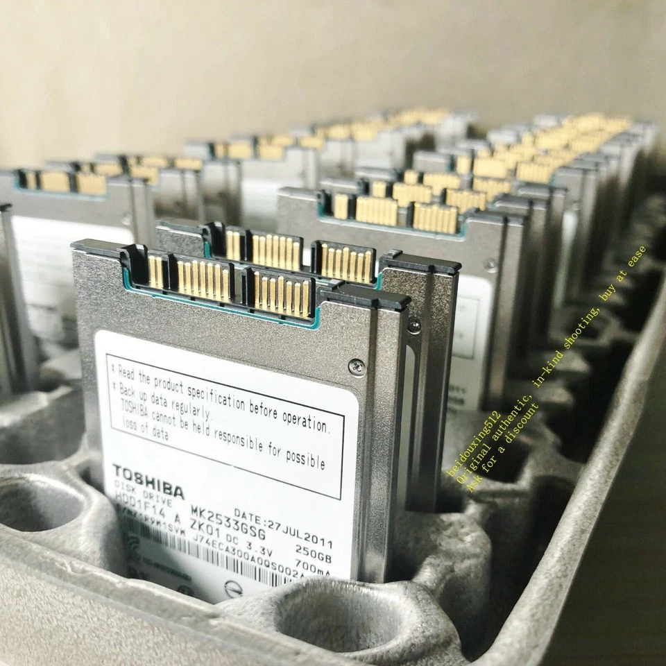 1.8 "micro SATA MK2533GSG 250GB hard disk upgrade MK1629GSG MK2529GSG - Image 4 of 4