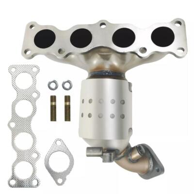 Front Catalytic Converter with Integrated Exhaust Manifold For 2015-2018 Hyundai
