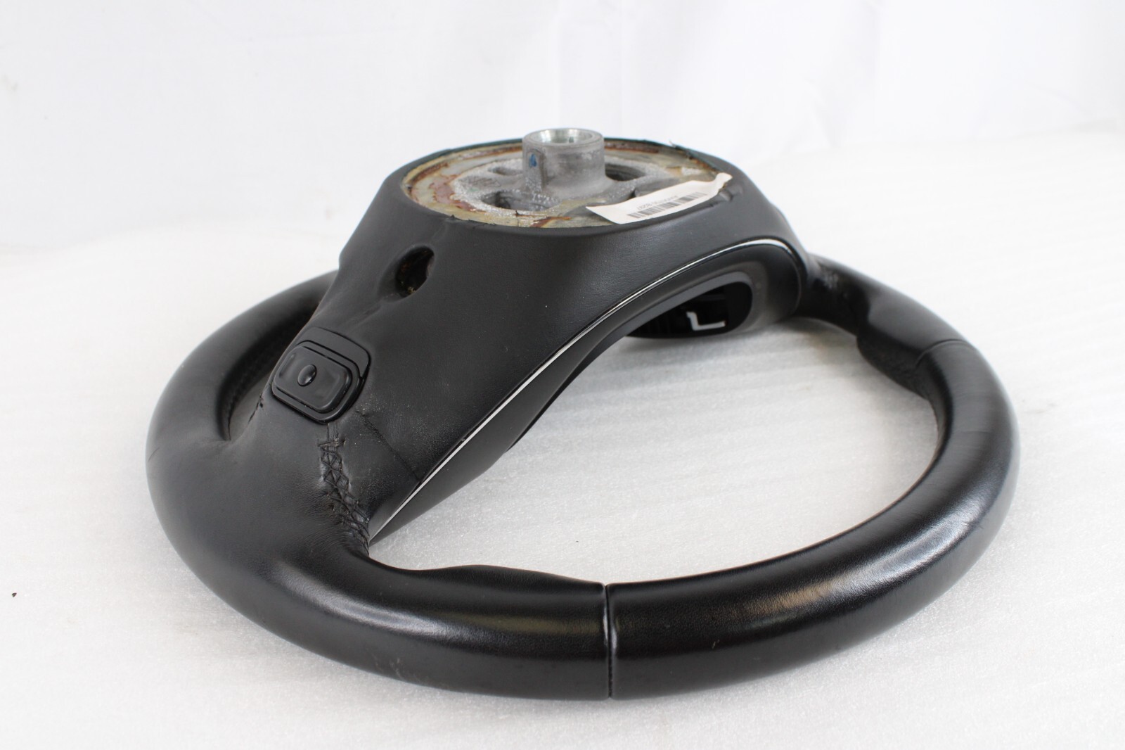 🚀 2014-2017 Maserati Ghibli Quattroporte Steering Wheel Leather Black OEM
