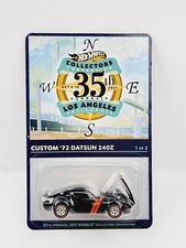 HOT WHEELS 35TH CONVENTION CUSTOM '72 DATSUN 240Z #4017 NEW VERY NICE JT315 HOT WHEELS 35TH CONVENTION CUSTOM '72 DATSUN 240Z #4017 NEW VERY NICE JT315