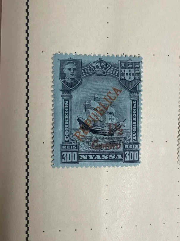 1911 Nyassa Доставка Набор из Трех Надпечаток с Доплатой •Как новый Откидной ВИД 👀 РЕДКИЙ - Изображение 3 из 4