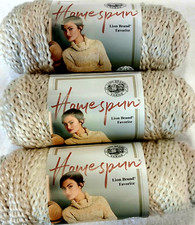 Lion Brand Homespun Yarn PEARLS Lot of 3 Skeins 6 oz each
