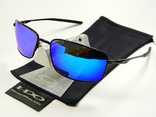 Oakley Square Wire 4.0 Blue Polarized Sonnenb...