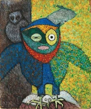 MAX ERNST Art Print "THE JOKER"