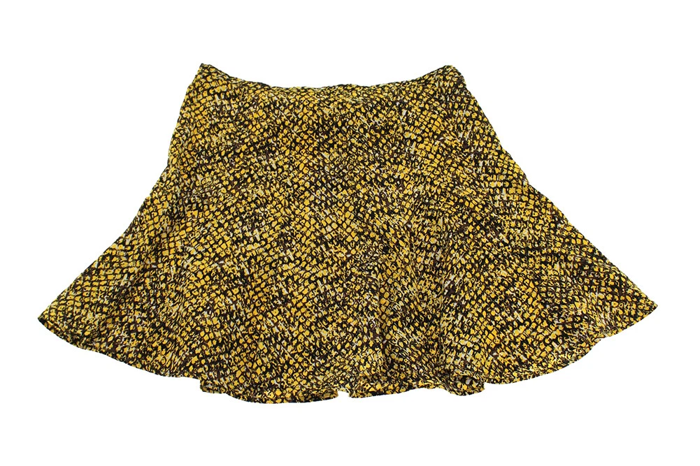 Michael kors skirts yellow discount